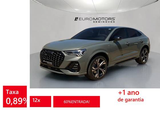 AUDI Q3 2.0 40 TFSI GASOLINA SPORTBACK PERFORMANCE BLACK PLUS QUATTRO TIPTRONIC